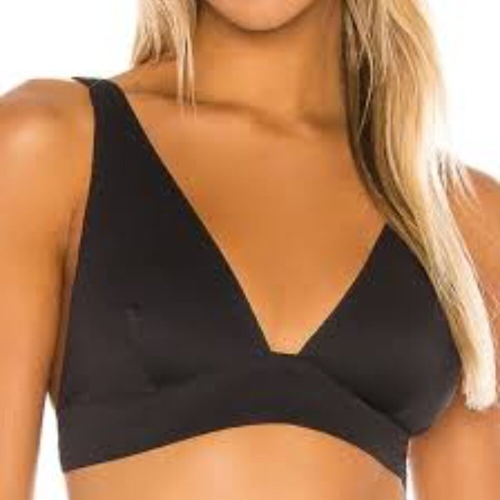 ✨️NWOT! Free People Erin Scuba Black Bralette!